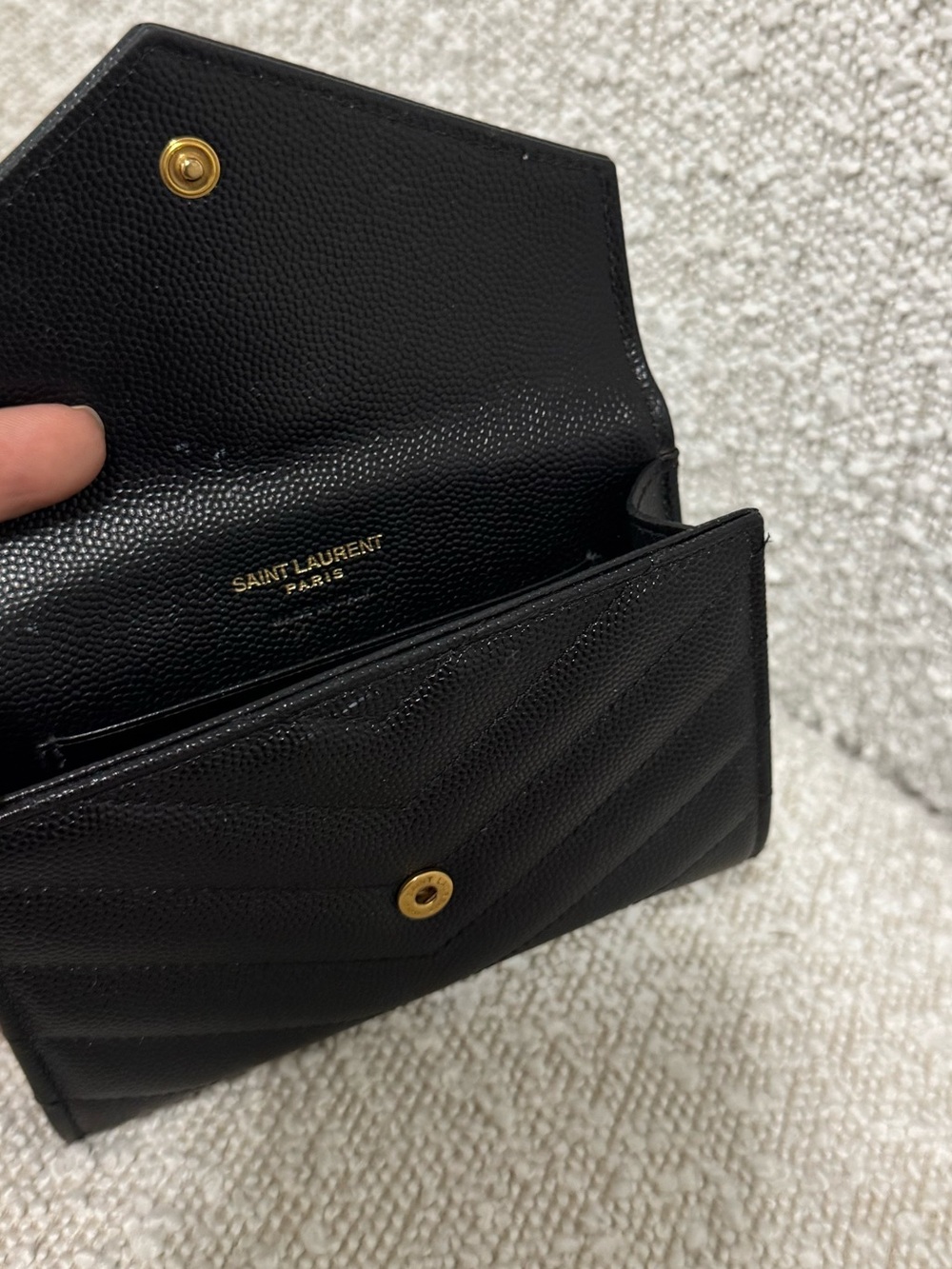 YSL Compact Envelope Wallet - Picture 3 of 6